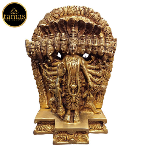 Tamas Brass Vishanu Bhagwan Statue