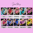 Moraze Cosmetics Nail Polish Chip Resistant Combo Pack of 10