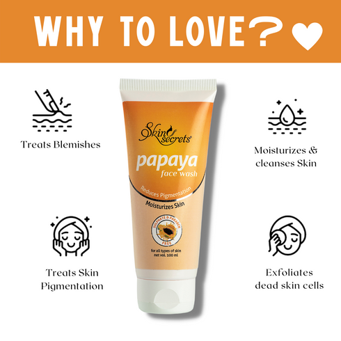 Skin Secrets Papaya Face Wash