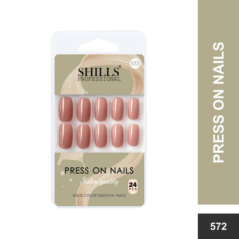 Shills Professional Glossy Solid Color Nails Square(SPN553-SPN578)
