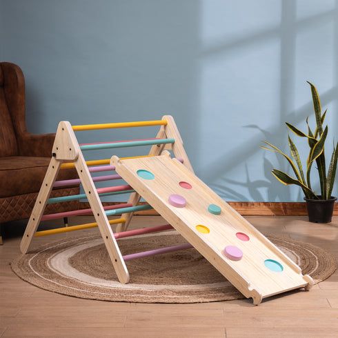 Ariro Toys Pikler Triangle - Semi colored