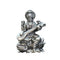 Pure Silver Antique Saraswathi Devi Sitting On Lotus 14.34G By Mahita Collections