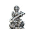 Pure Silver Antique Saraswathi Devi Sitting On Lotus 14.34G By Mahita Collections