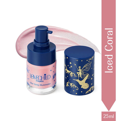 LoveChild Iced Coral| Star Song Illuminator Dewy | Radiant Finish