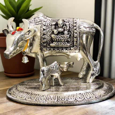 Showpiece Cow Statue - 5.3*4.2*4.4 inch