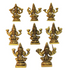 Brass Showpiece Aashta Laxmi Set Idols 2.84 KG