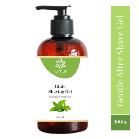 Natuur Gentle Shaving Gel Soap Frankincense & Peppermint