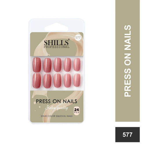 Shills Professional Glossy Solid Color Nails Square(SPN553-SPN578)
