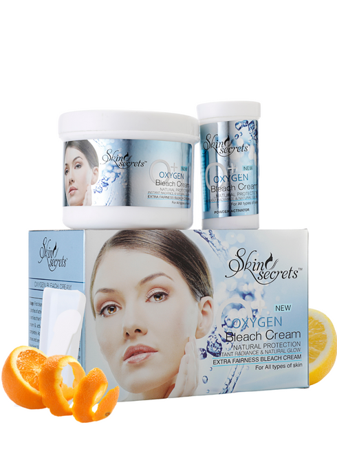 Skin Secrets Oxygen Bleach for Hydrated Glowing Skin