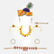 Raj Fancy Dresses Baby Krishna Jewel| Flower| Pagri Dress for Janmashtami