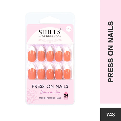 Shills Professional French Nails Sharp Almond (SPN734-SPN746)