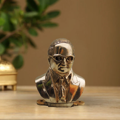 Brass Ambedker Face 0.9Kg