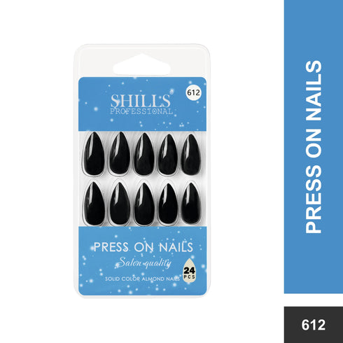 Shills Professional Glossy Solid Color Nails Sharp Almond(SPN605-SPN630)