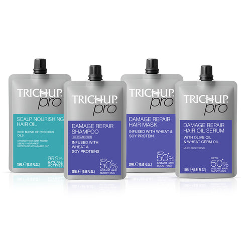 Vasuestore Trichup Pro Mini Kit Oil Serum Shampoo & Mask