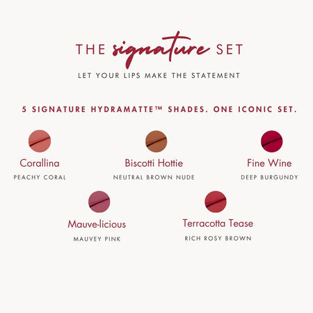 HYUE The Signature Set | Long Lasting Matte Liquid Lipstick