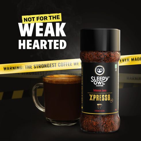 Sleepy Owl Coffee Xpresso| Strong Blend Instant Coffee