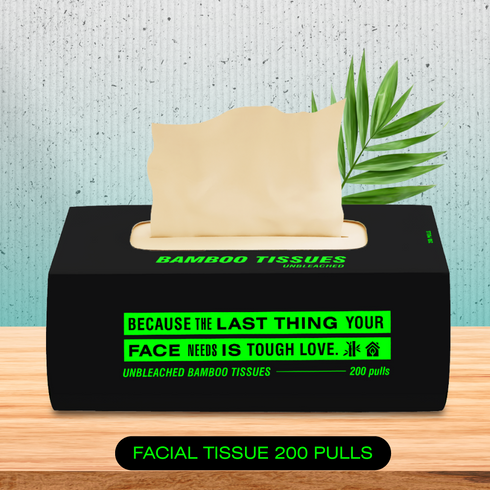 BECO Bamboo Facial Tissues 200 pulls