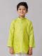 Ramraj Cotton Boys Fantastic Kurtha Full Sleeves Green FS2