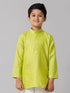 Ramraj Cotton Boys Fantastic Kurtha Full Sleeves Green FS2