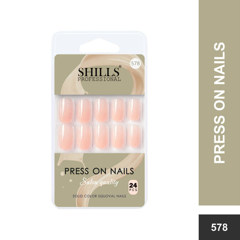 Shills Professional Glossy Solid Color Nails Square(SPN553-SPN578)