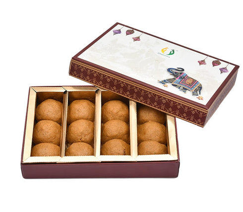Matratva Soft Desi Ghee Organic Besan Laddoo
