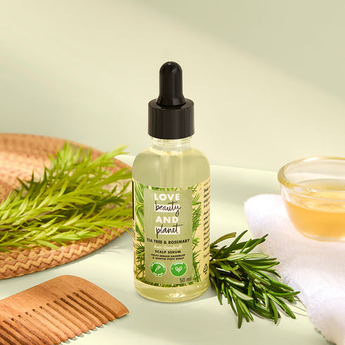 Love Beauty And Planet Tea Tree and Rosemary Scalp Serum