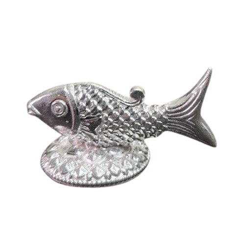 Pure Silver Fish Idol for pooja 5gm - By Mahita Collections