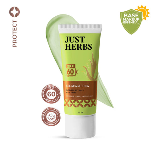 Jest herbs Gel Sunscreen with Neem & Aloe Vera