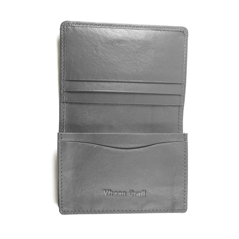 Vhaanfootwear Premium Leather Card Holder with Protective Cover by Vhaan