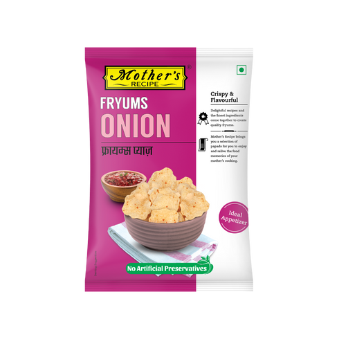 Mothers Recipe Pune Onion Fryums Papad