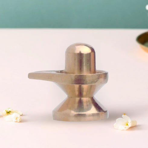 Brass Shivling God Idol Statue 0.04Kg