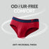 XYXX Traq Silver Cotton Briefs Rio Red
