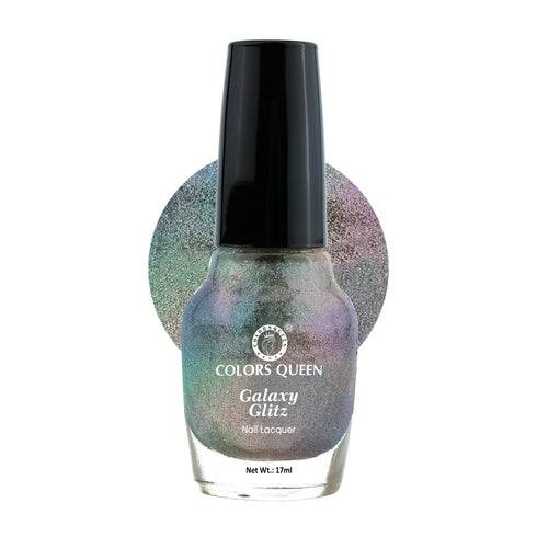 Colors Queen Galaxy Glitz Nail Paint | 17ml