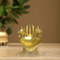 Brass Shankh Chakra Deepak Oil Lamp 1.9Kg