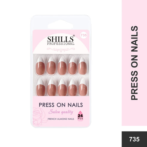Shills Professional French Nails Sharp Almond (SPN734-SPN746)