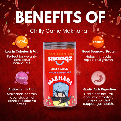SNAAQZ Makhana Combo (Pack of 4)