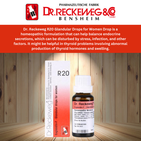 Dr. Reckeweg R20 Glandular Drops For Women Drop 22ml