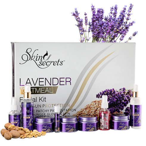 Skin Secrets Lavender Oatmeal Facial Kit 510gm