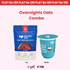 Nourish You OVERNIGHT OATS COMBO- HIGH PROTEIN OATS | PEANUT KURD