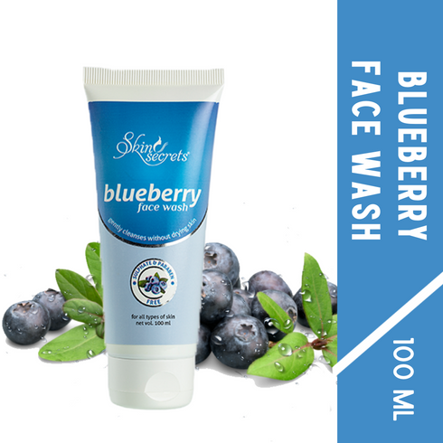 Skin Secrets India Blueberry Face Wash for Supple & Plump Skin