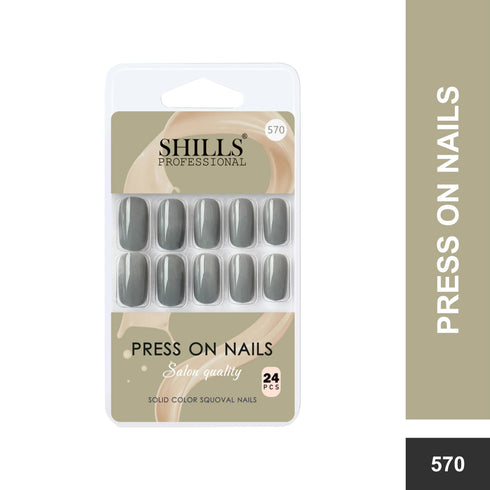 Shills Professional Glossy Solid Color Nails Square(SPN553-SPN578)