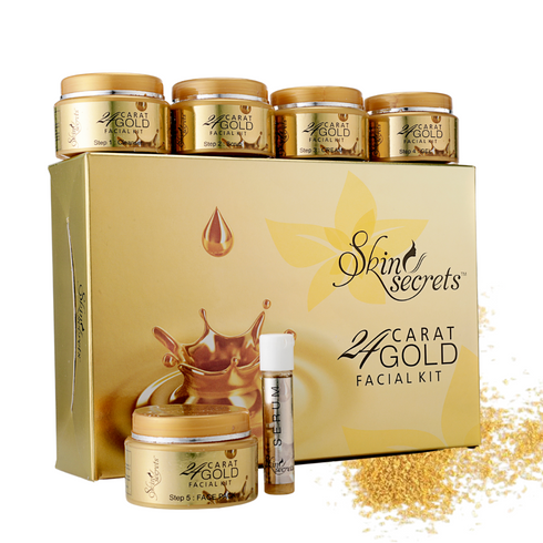 Skin Secrets India Skin Secrets 24k Gold Facial Kit for instant glow 310gm