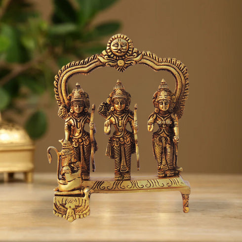 Brass Ram Darbar Statue 2.2Kg