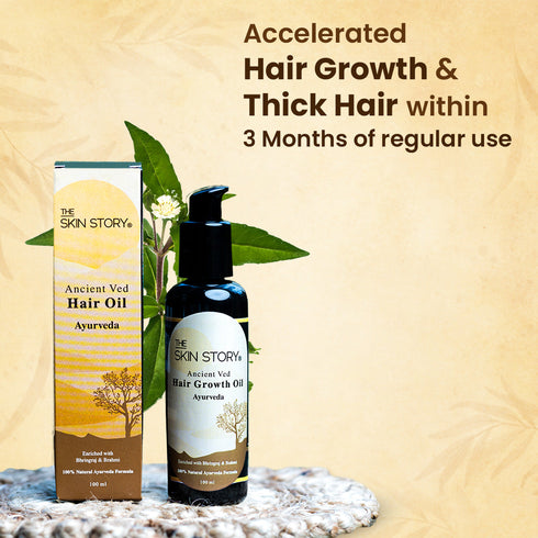 The Skin Story Ayurveda Shampoo|Conditioner & Oil Combo