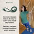 Wiselife Iyengar Yoga Rope 8FT