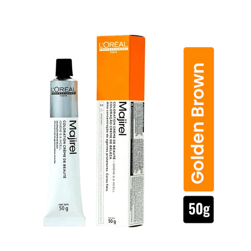 L'Oreal Professionnel Majirel 4.3 Brown With Intense Gold Permanent Hair Colour 50ml