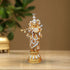 Brass Krishna In Two Tone Finish Statue 8.655Kg