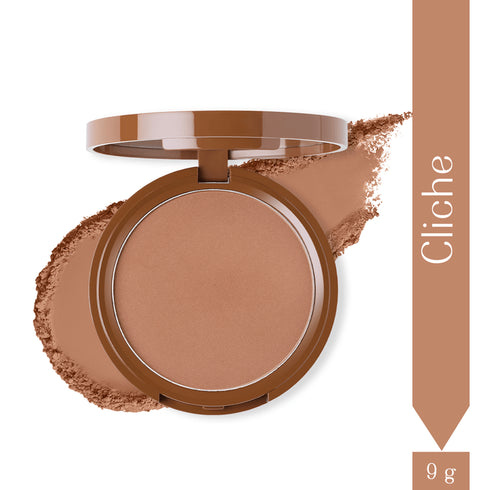 LoveChild Cliche | Stardust Mattifying Bronzing Powder Dark Brown