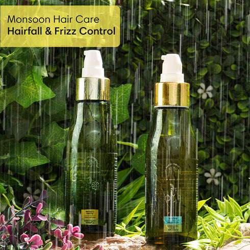 Theearthcollective in Monsoon Hair Care Duo Hair fall & Frizz Control Duo