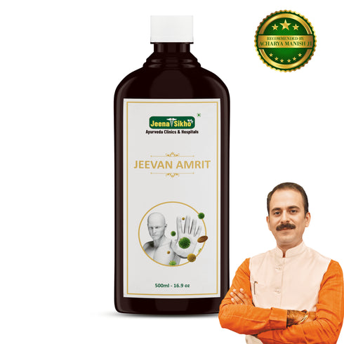 Jeena Sikho Jeevan Amrit Syrup Ayurvedic Immunity and Energy Support